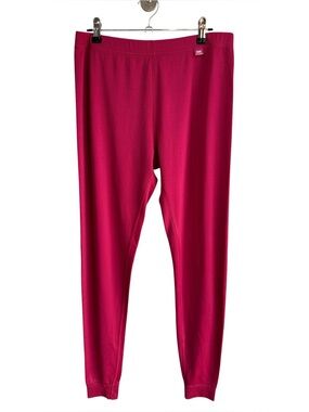Helly Hansen Base Layer Leggings Womens L Magenta Pink Tights Pants Outdoor VGUC